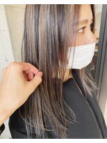 ガルボ ヘアー(garbo hair) #ハイライトカラー#3Dカラー#外国人風#下村スタイル