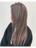 【人気カラーstyle】外国人風ハイライト+全体カラー+極潤TR