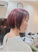 【hair design miel】大人ショートボブ