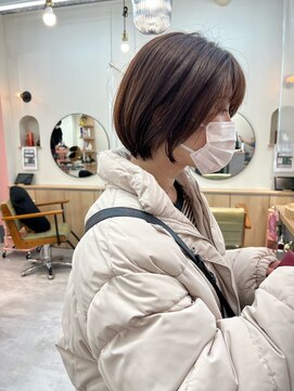 ロウバイレボ 柏(lou by revo) ショートボブ/ミニボブ/マッシュ/切りっぱなし/柏駅