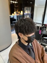 アイズ 海老名(AIZU)&nbsp;ウルフツイストスパラルパーマ波巻きスパイラルパーマ