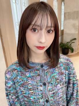 ロンドアリシア 金山(Lond Alexia) 前髪カット 酸性ストレート 髪質改善 カット 艶髪 1191