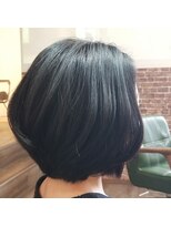 ヘアアンドビューティーあるちざん(HAIR&BEAUTY)&nbsp;ちょっと重めのひし形グラボブ