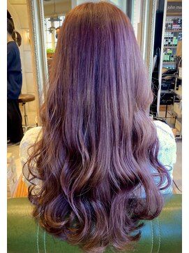 デイジー シアーホワイトパープル【ブリーチオンカラー】津田沼 屋代