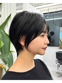 ウザバング　小顔補正立体カット　こなれヘア　おおばたける
