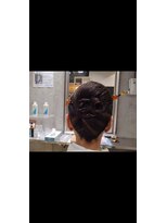 ヘアーサロン デライト(DELIGHT)&nbsp;夜会巻きヘア