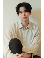 アドール(ADOR)&nbsp;センターわけ韓国風前下がりマッシュ【ADOR上村】