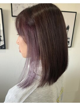 ヘアデザイン ルピナス(HAIR DESIGN Lupinus) ピンクインナーカラー