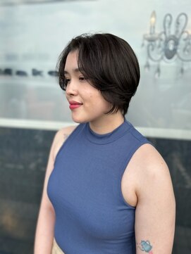 ミック ヘアアンドメイクアップ 直江津店(miq Hair&Make up) くせを生かしたショート
