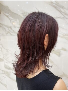 アローラ バイ ヘッドライト 横浜関内店(AROLA by HEADLIGHT) ベリーピンクxマッシュレイヤー