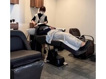 ヘア ナヴォーナ 千代ケ崎店(hair NAVONA)の雰囲気（首が痛くなりにくいシャンプー台★マッサージも好評です！）