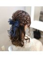 ヘアセットサロン ミント(Hair set salon MINT)&nbsp;ルーズハーフアップ