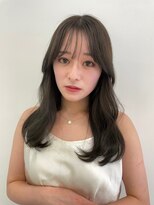 ヘア メイク ハク 横浜(hair make Haku) ＼うるつやレイヤーロング／トリートメント×縮毛矯正