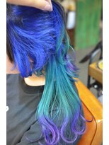 ポタム 東中野(potamu)&nbsp;個性的なカットにデザインカラー