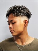 カット×パーマ×カラー[原宿/MEN'S/学割U24/メンズパーマ]