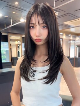 ロンド ロビン 栄(Lond robin) 韓国ヘア/レイヤーカット/ロングレイヤー/ミディアムレイヤー