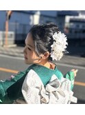 成人式ヘア
