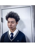 ツイストスパイキーショートパーマ