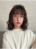 おしゃれパーマレイヤーパーマコテ巻き風パーマパーマヘア