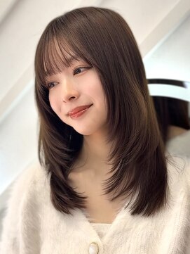 ロンドヴァリー 渋谷店(Lond vallee) メルティカラーフェミニンロング似合わせカットレイヤーカット