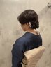 【6~8月 平日限定】訪問着＋ヘアセット ￥12000→￥11000※早朝料金別