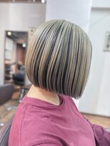 ライズ バイ レボ(RISE by REVO)&nbsp;ミルクティーベージュ/アンブレラカラー/タッセルボブ