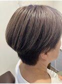 白髪ぼかしハイライト