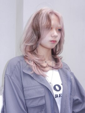 ブロック ジャポン(bloc japon) pink beige / layer cut