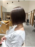 ぱっつんボブ