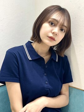 ロンド レグリーズ 立川(Lond leglise) くびれヘア/顔周り/韓国/ボブ/レイヤーカット/前髪/カラー/立川