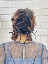 ラナヘアーサロン ノナミ(Lana hair salon NONAMI)&nbsp;ツインおだんごヘア/ヘアセット/ヘアアレンジ