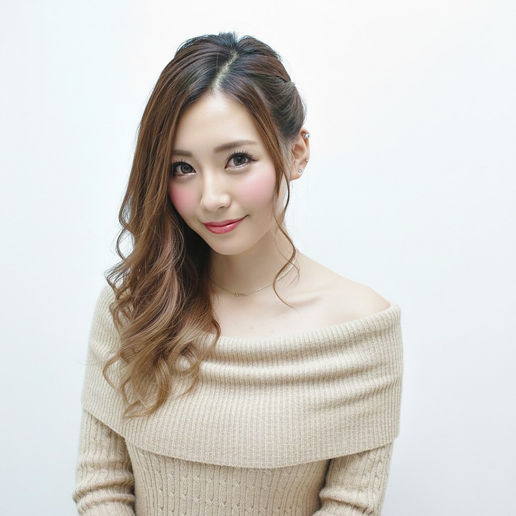 10分ヘアセット マーメイド