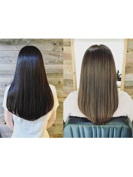 大人女性に人気のメテオ取扱い◎気になるエイジング毛に徹底的アプローチで艶髪へ♪