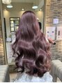 トリコ 梅田茶屋町店(trico) ダメージレスブリーチ × ラベンダーカラー