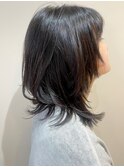 フェイスレイヤー×ミディアムウルフ