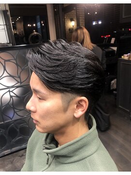 ツーブロック　　山口/宇部/理容室/理容院/バーバー