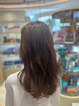 ヘアーザラブズラフズ オーガニカ 北九州(HAIR THE LOVES LAUGHS ORGANICA) ほうじ茶ラテベージュ！