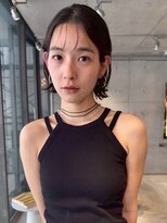 スクリーンギンザメゾン 銀座(SCREEN GINZA MAISON.) 黒髪カタログ/クラゲヘアー/オリーブグレー/銀座