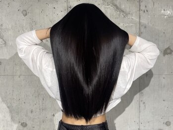 メゾン ノエラ(Maison Noella)の写真/最適phと低温アイロンがつくる髪質改善ストレート♪【南草津】
