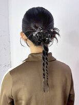 アルバム 新宿(ALBUM SHINJUKU)&nbsp;ロング韓国ヘアおくれ毛顔周りレイヤー_ba571143