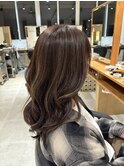 ハイライト×ロングレイヤー