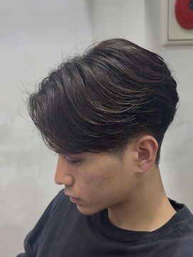 フィフス 渋谷(fifth) 渋谷緩めフェザーニュアンスパーマセンターパートパーマ落とし