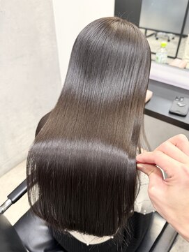 キュア 池袋(CURE) 5トーンナチュラルブラウン×髪質改善ストレート #016