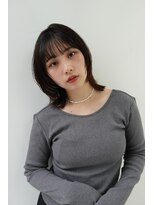 ヴェイン 渋谷(vain) 伸ばしかけの方に!ウルフレイヤーボブカット◎