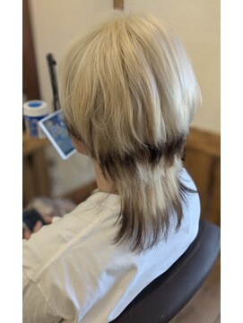 ポコアポコ(poco a poco) ☆ブリーチ＆裾カラー☆