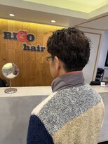 リゴ ヘアー(RIGO hair)&nbsp;大人ナチュラルショート×ゆるふわパーマ
