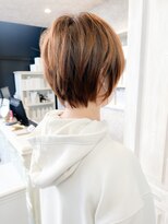 キャアリー(Caary) 福山Caary20代30代40代50代60代ショートヘア小顔補正立体カット
