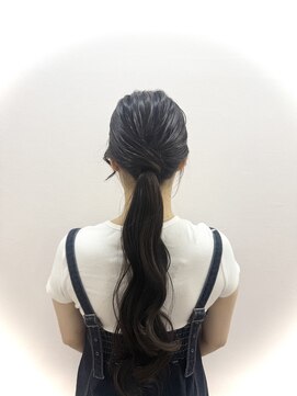 ルート(Ru-t) ★夜限定メニュー★「￥1500ヘアセット」18.おとなポニー