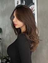 ブルックス 地毛ハイライト ハッシュカット 30代 40代