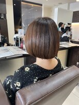 フォルテ 草薙店&nbsp;ドライヤーで乾かすだけでまとまるミニボブ